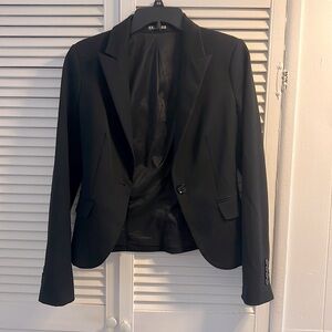 Express black professional blazer size 2